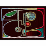 Abstract_artwork_UK_artist_Bing _Hitchcock_entitled_Mirai_Mastered_to_ChromaLuxe_HD