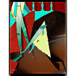 Abstract_artwork_UK_artist_Bing _Hitchcock_entitled_Fear_Mastered_to_ChromaLuxe_HD